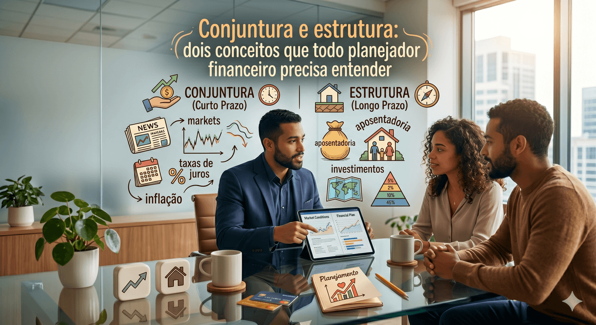 Conjuntura e estrutura: dois conceitos que todo planejador financeiro precisa entender